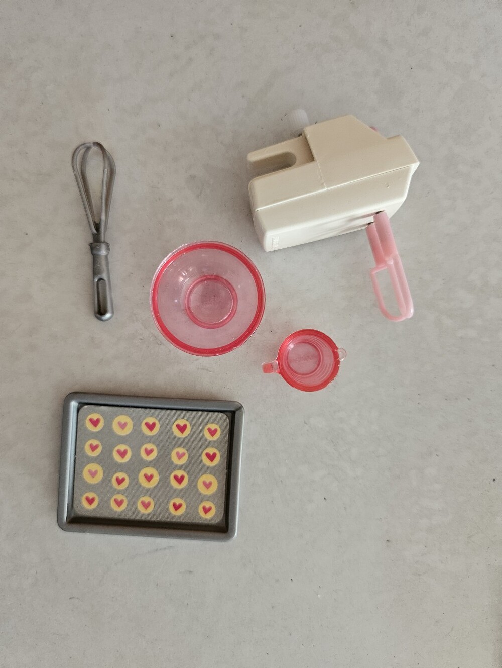 🧡3/$15 Barbie Baking Accessories Set